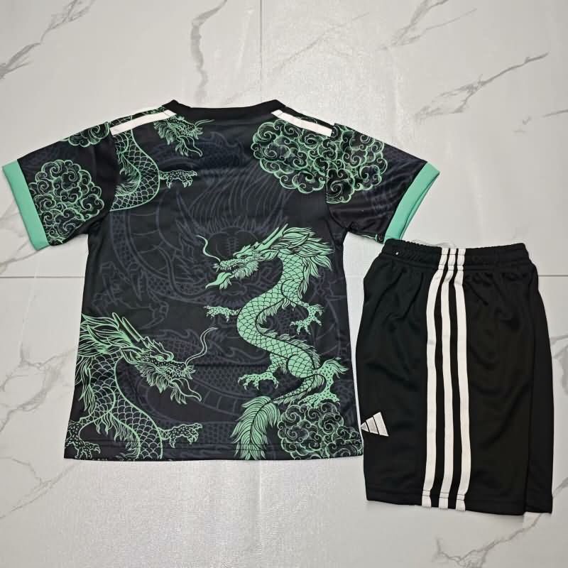 24/25 Real Madrid Special Kids Soccer Jersey And Shorts 05