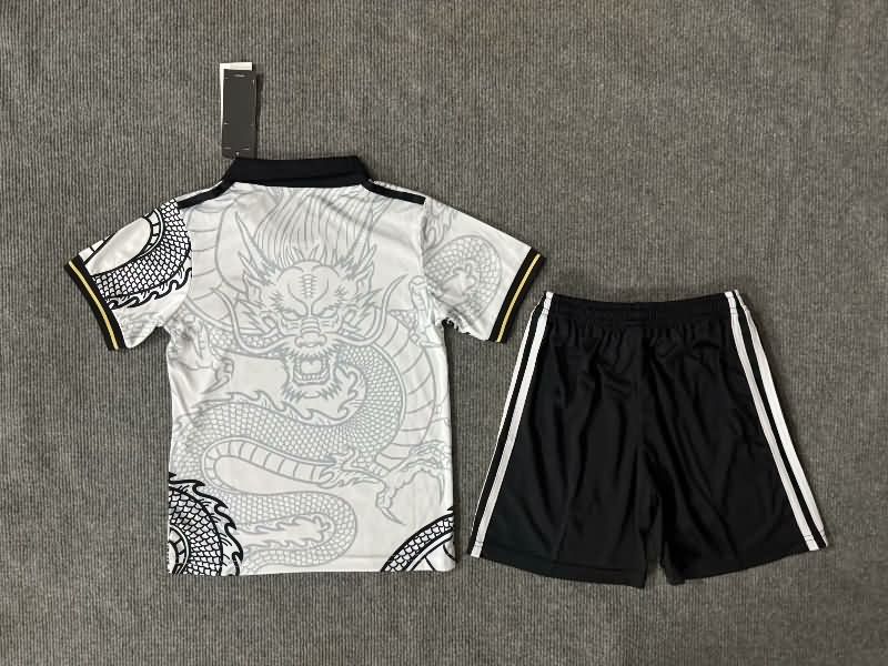 24/25 Real Madrid Special Kids Soccer Jersey And Shorts 06