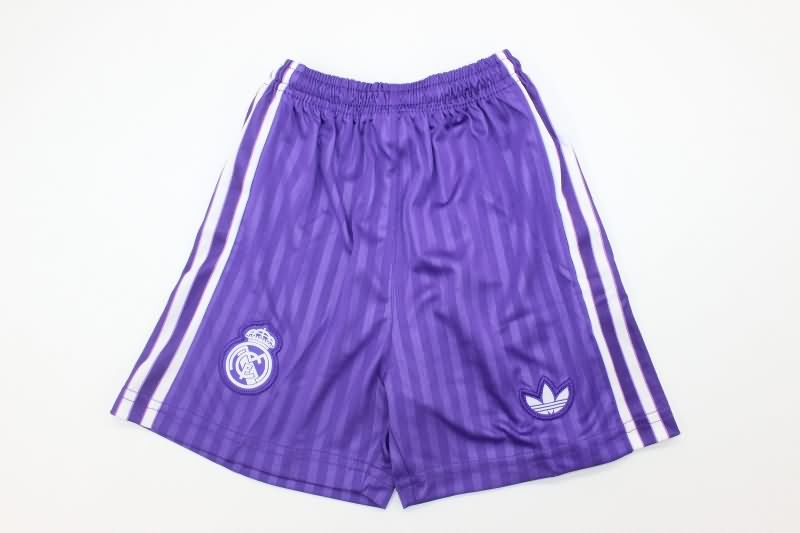 24/25 Real Madrid White Kids Soccer Jersey And Shorts