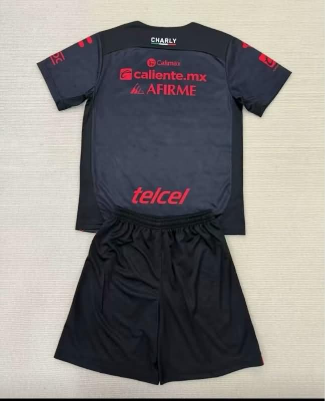 24/25 Tijuana Home Kids Soccer Jersey And Shorts