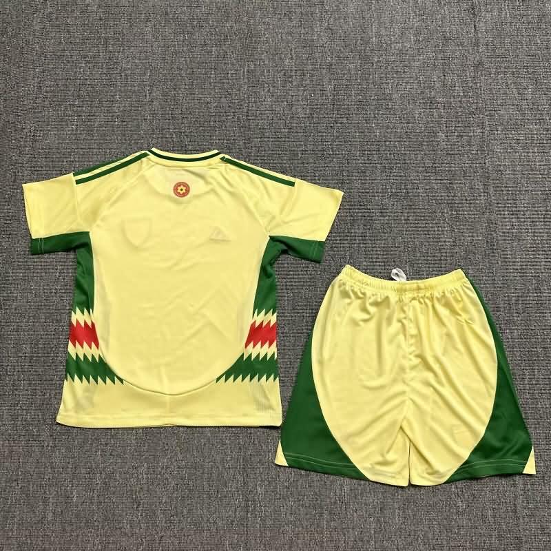 2024 Wales Away Kids Soccer Jersey And Shorts