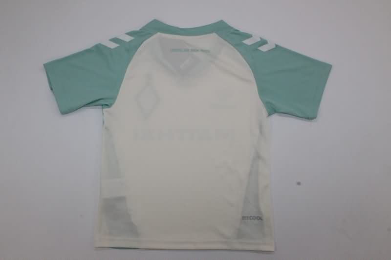 24/25 Werder Bremen Away Kids Soccer Jersey And Shorts