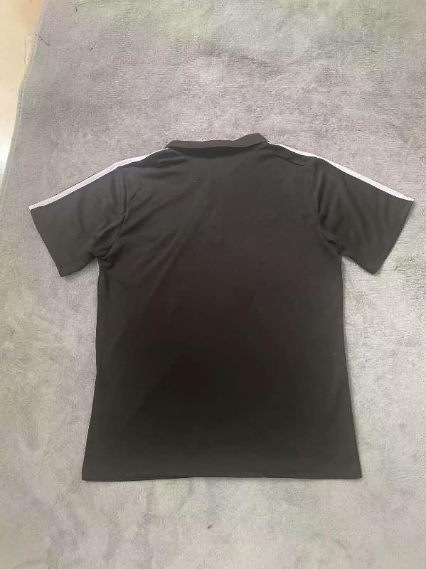 Thailand Quality(AAA) 2024 Germany Black Polo Soccer T-Shirt
