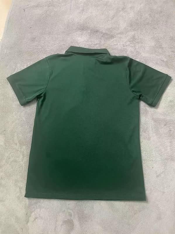 Thailand Quality(AAA) 2024 Portugal Green Polo Soccer T-Shirt