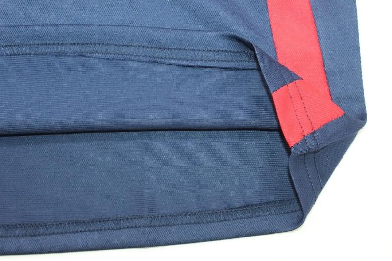Thailand Quality(AAA) 2024 Spain Dark Blue Polo Soccer T-Shirt