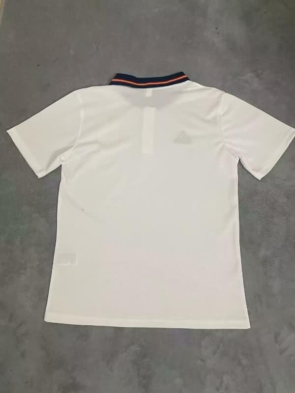 Thailand Quality(AAA) 2024 Spain White Polo Soccer T-Shirt