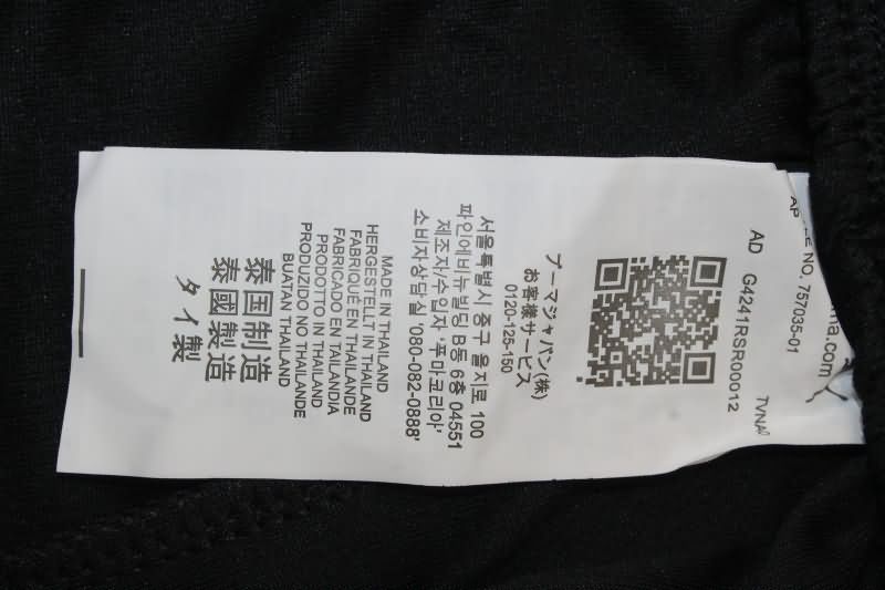 Thailand Quality(AAA) 125th AC Milan Anniversary Soccer Shorts