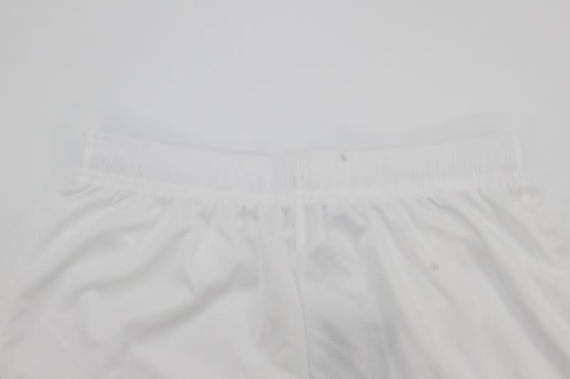 Thailand Quality(AAA) 125th AC Milan Anniversary White Soccer Shorts