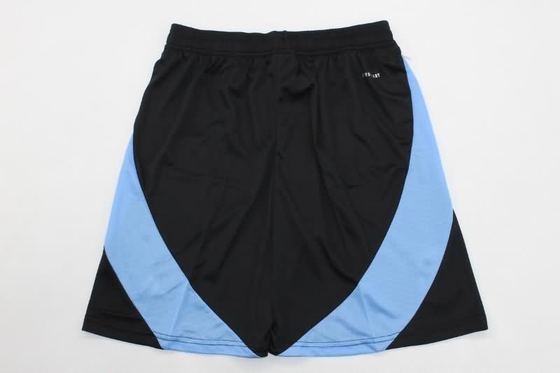 Thailand Quality(AAA) 2024 Argentina Copa America Black Soccer Shorts