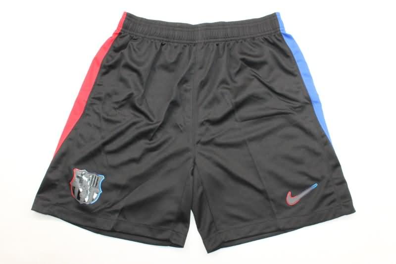 Thailand Quality(AAA) 24/25 Barcelona Away Soccer Shorts