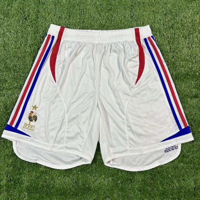 Thailand Quality(AAA) 2006 France Away Soccer Shorts