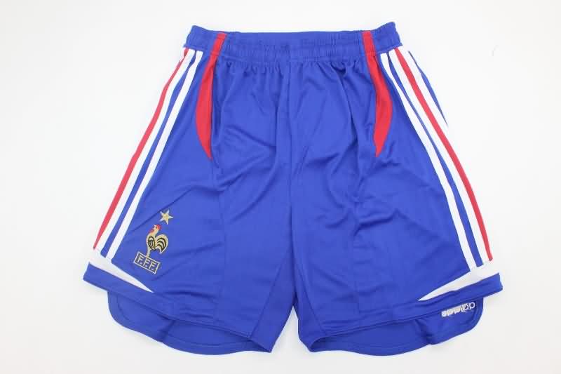 Thailand Quality(AAA) 2006 France Home Soccer Shorts