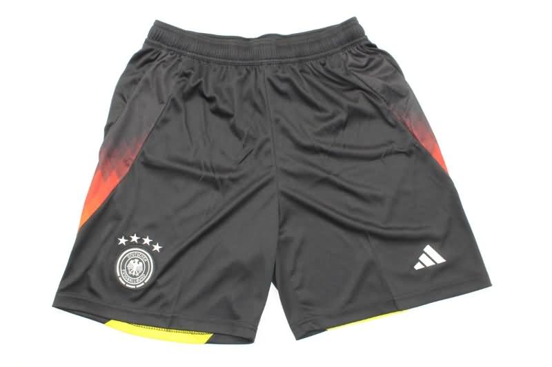 Thailand Quality(AAA) 2024 Germany Black Soccer Shorts