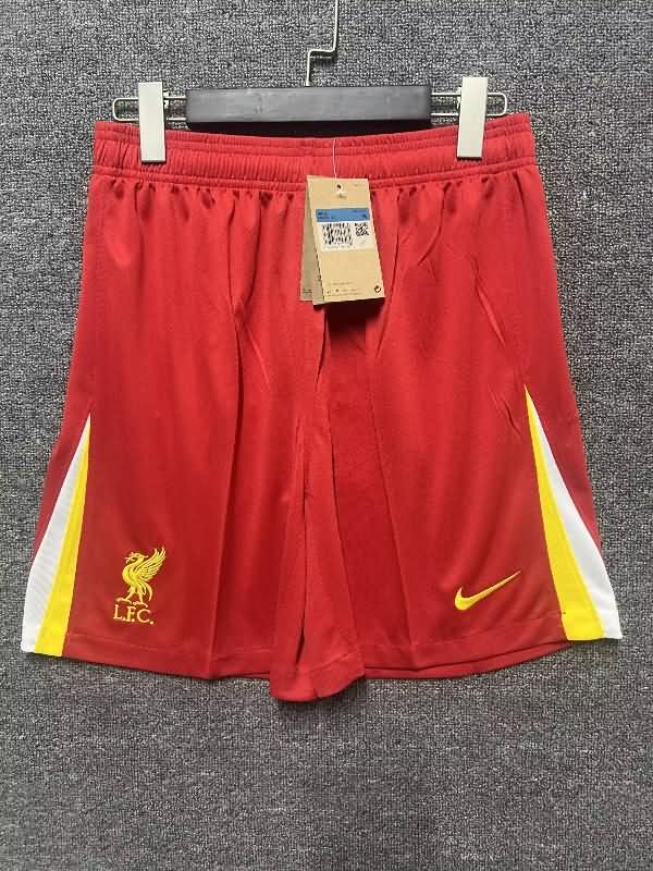 Thailand Quality(AAA) 24/25 Liverpool Home Soccer Shorts
