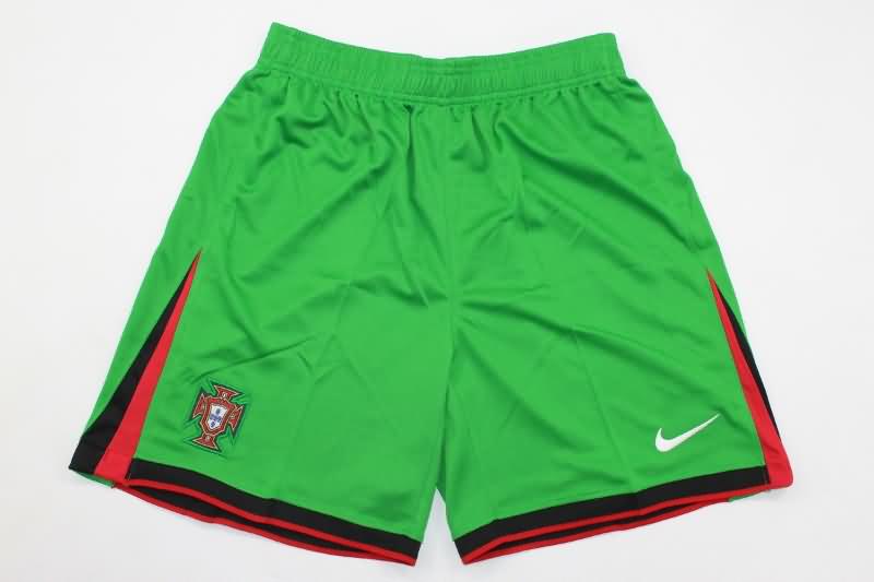 Thailand Quality(AAA) 2024 Portugal Home Soccer Shorts