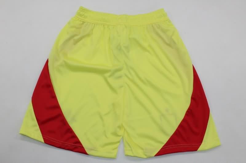 Thailand Quality(AAA) 2024 Spain Away Soccer Shorts