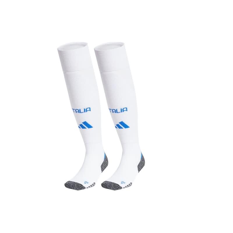 Thailand Quality(AAA) 2024 Italy Away Soccer Socks