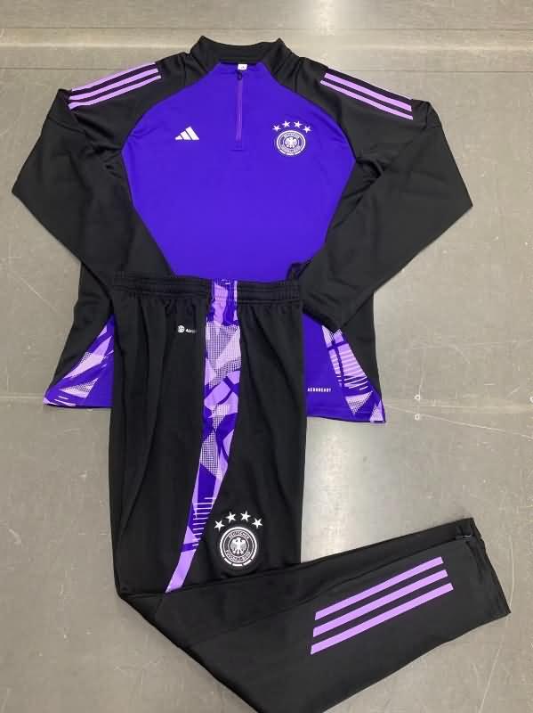 Thailand Quality(AAA) 2024 Germany Purple Soccer Tracksuit