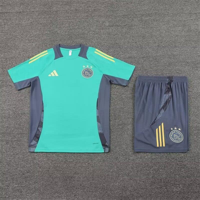 Thailand Quality(AAA) 24/25 Ajax Blue Soccer Training Sets