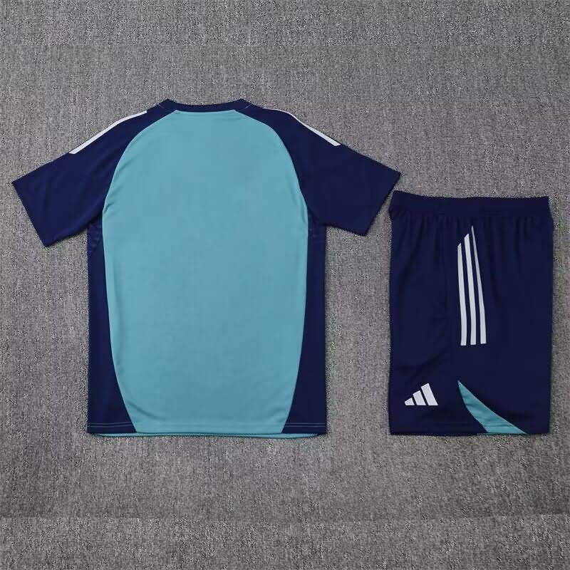 Thailand Quality(AAA) 24/25 Arsenal Blue Soccer Training Sets