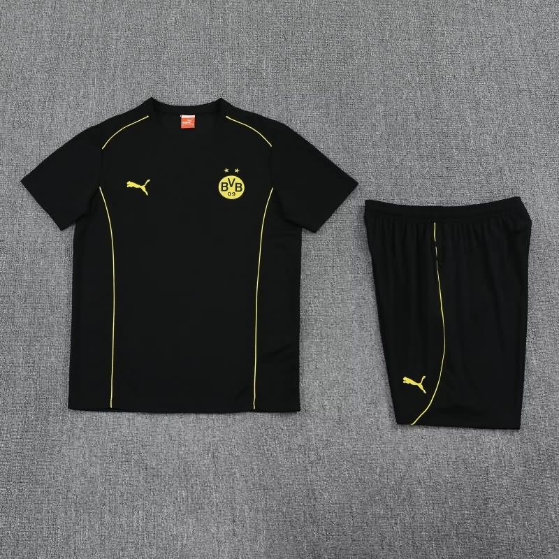 Thailand Quality(AAA) 24/25 Dortmund Black Soccer Training Sets