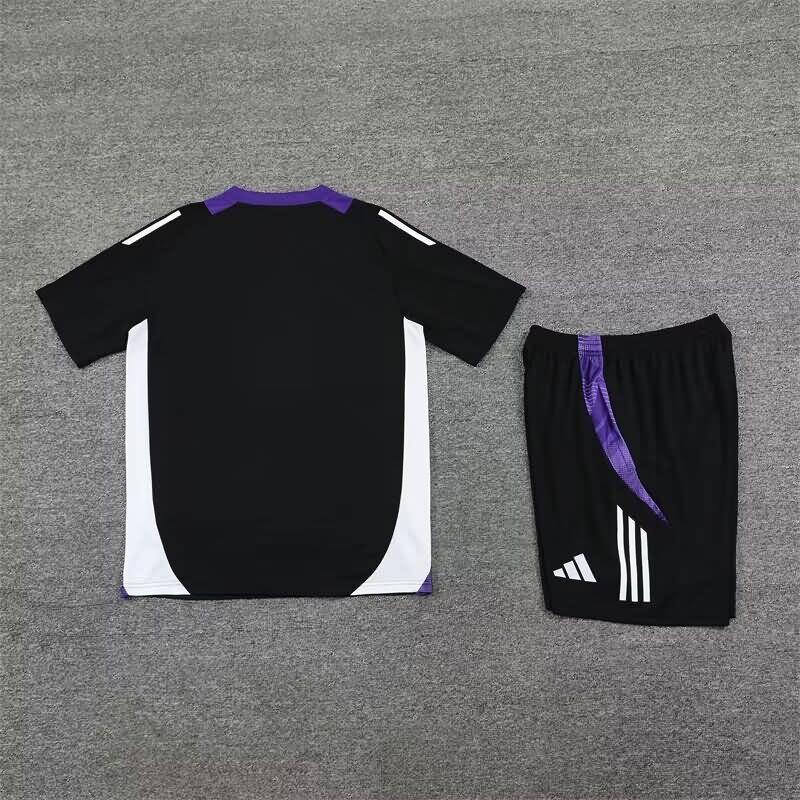 Thailand Quality(AAA) 24/25 Real Madrid Black Soccer Training Sets