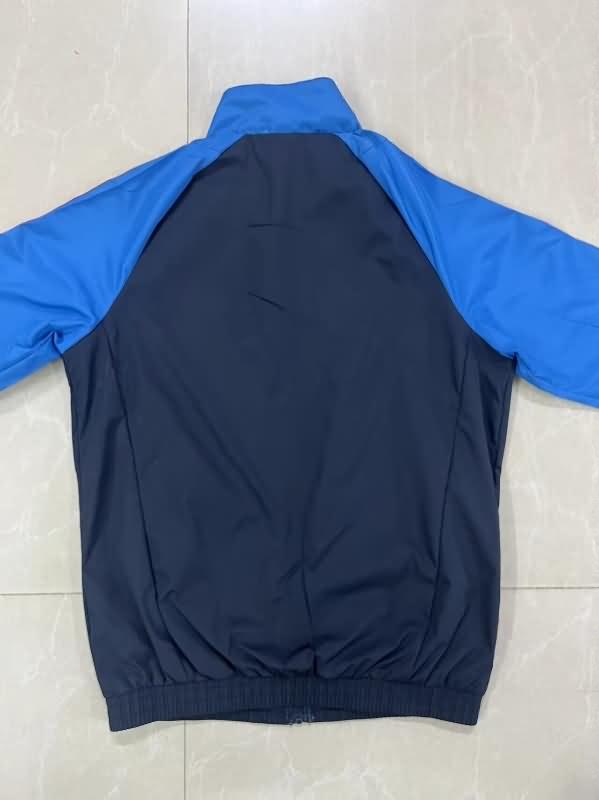 Thailand Quality(AAA) 24/25 Arsenal Blue Soccer Windbreaker