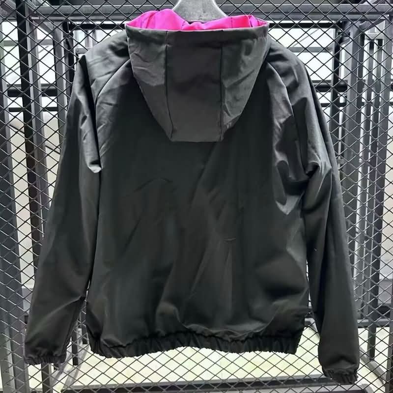 Thailand Quality(AAA) 24/25 Chelsea Black Soccer Windbreaker