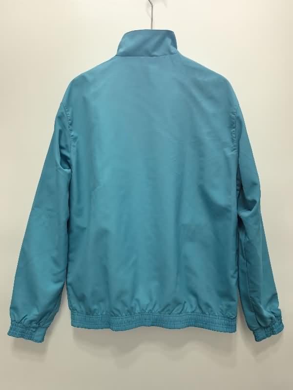 Thailand Quality(AAA) 24/25 England Green Reversible Soccer Windbreaker