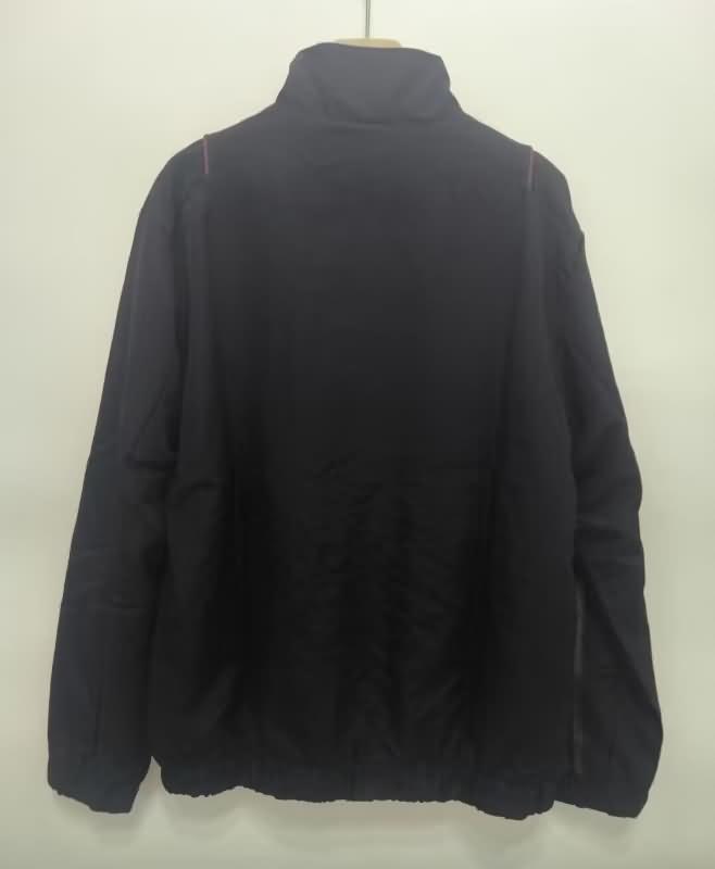 Thailand Quality(AAA) 2024 Germany Black Soccer Windbreaker 04