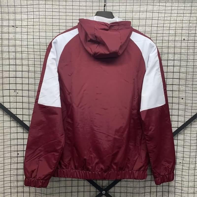 Thailand Quality(AAA) 24/25 Liverpool Red Soccer Windbreaker 02