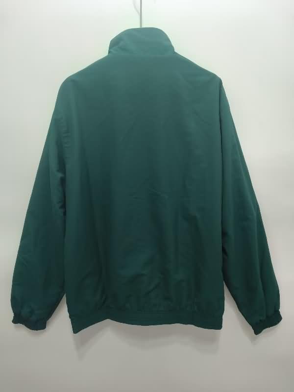 Thailand Quality(AAA) 24/25 Newcastle United Green Reversible Soccer Windbreaker