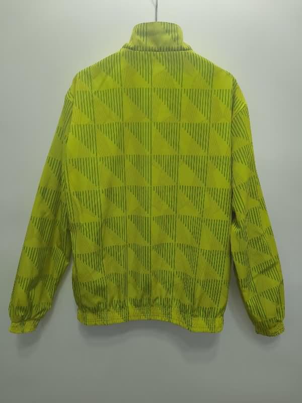 Thailand Quality(AAA) 24/25 Newcastle United Green Reversible Soccer Windbreaker