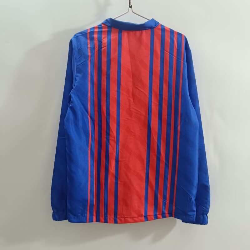 Thailand Quality(AAA) 24/25 Paris St Germain Red Blue Soccer Windbreaker