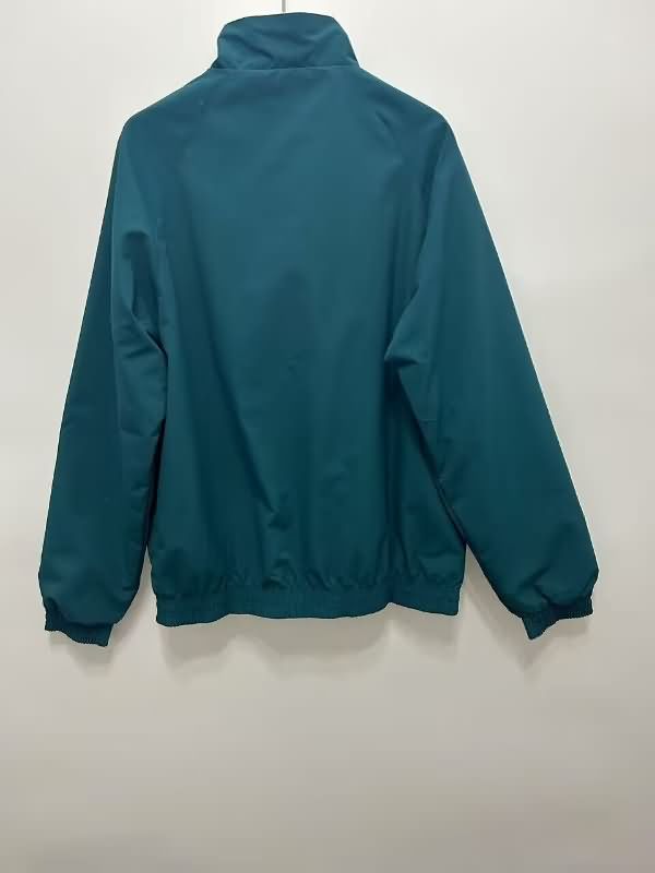 Thailand Quality(AAA) 24/25 Porto Blue Green Reversible Soccer Windbreaker