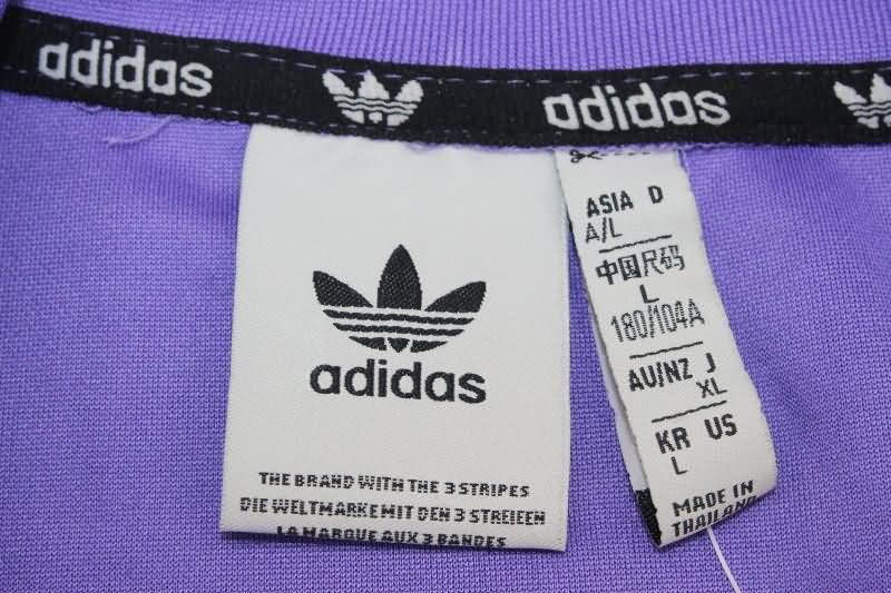 Thailand Quality(AAA) 24/25 Real Madrid Purple Soccer Jacket