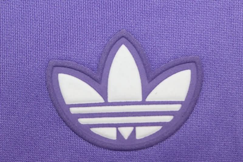 Thailand Quality(AAA) 24/25 Real Madrid Purple Soccer Jacket
