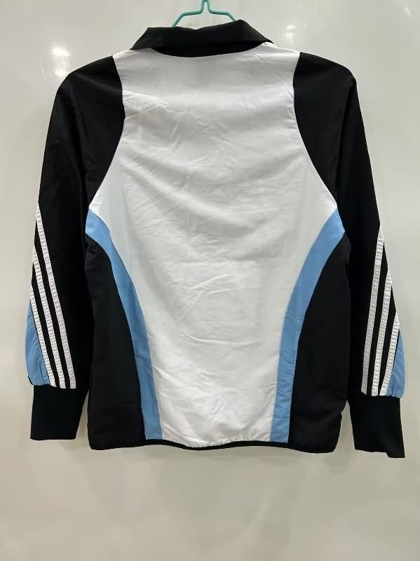 Thailand Quality(AAA) 24/25 Real Madrid White Soccer Windbreaker 04