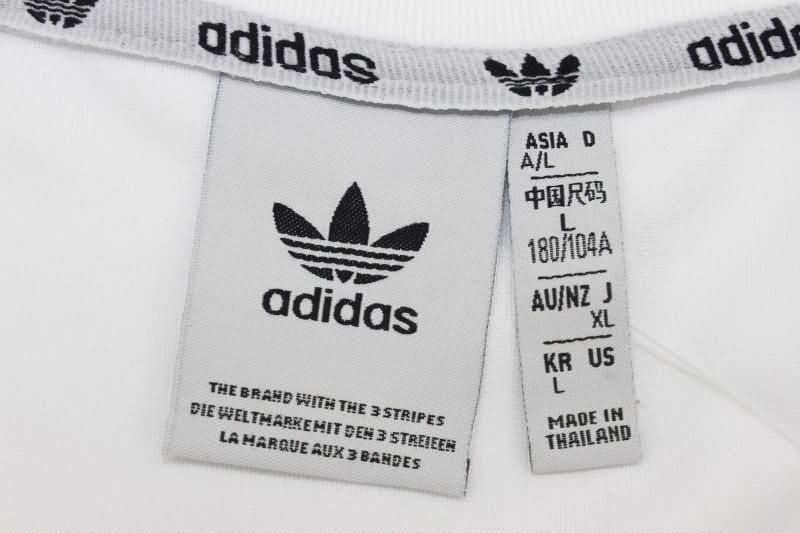 Thailand Quality(AAA) 24/25 Real Madrid White Soccer Jacket