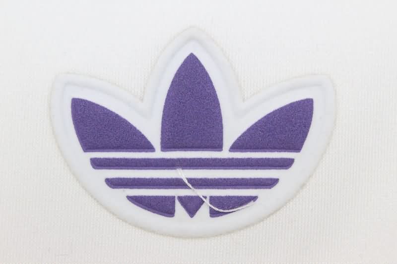 Thailand Quality(AAA) 24/25 Real Madrid White Soccer Jacket