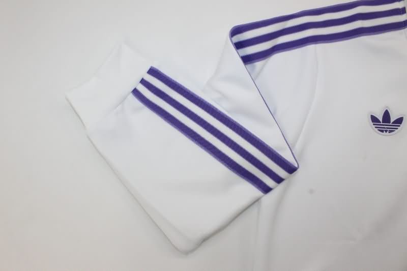 Thailand Quality(AAA) 24/25 Real Madrid White Soccer Jacket