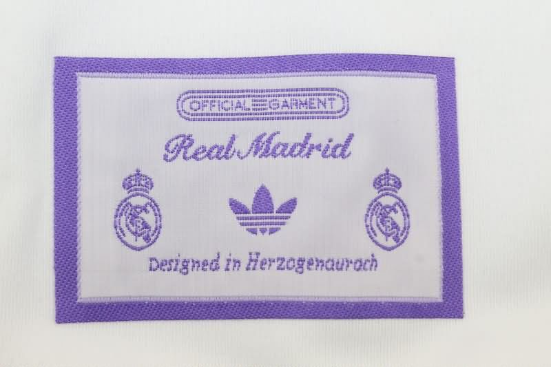 Thailand Quality(AAA) 24/25 Real Madrid White Soccer Jacket