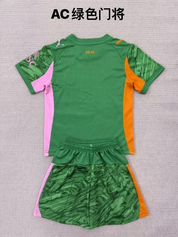 25/26 AC Milan Goalkeeper Green Soccer Jersey