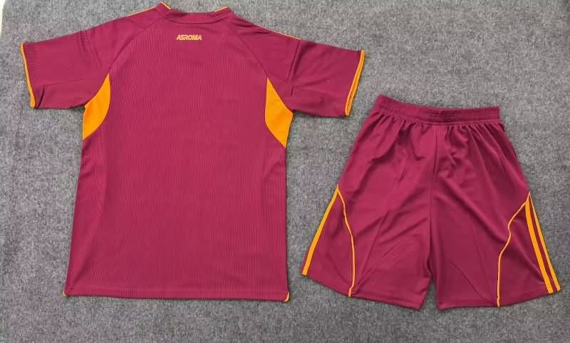 25/26 AS Roma Home Soccer Jersey