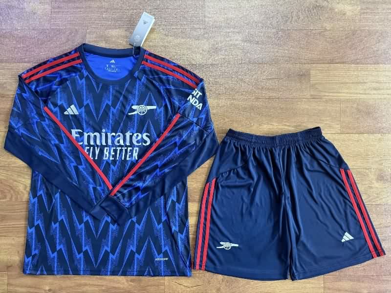 25/26 Arsenal Away Long Sleeve Soccer Jersey