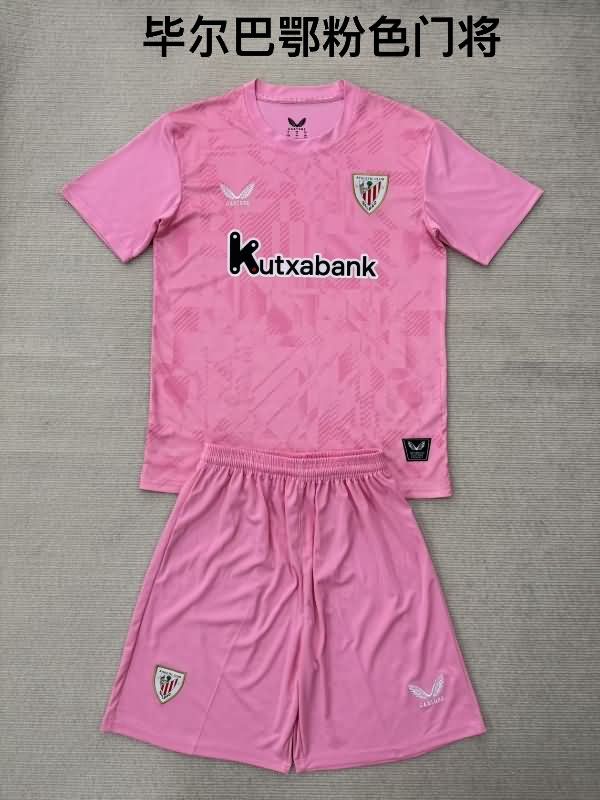 25/26 Athletic Bilbao Goalkeeper Pink Soccer Jersey