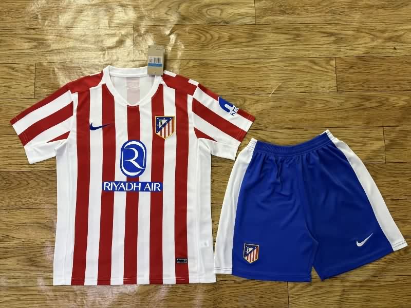25/26 Atletico Madrid Home Soccer Jersey