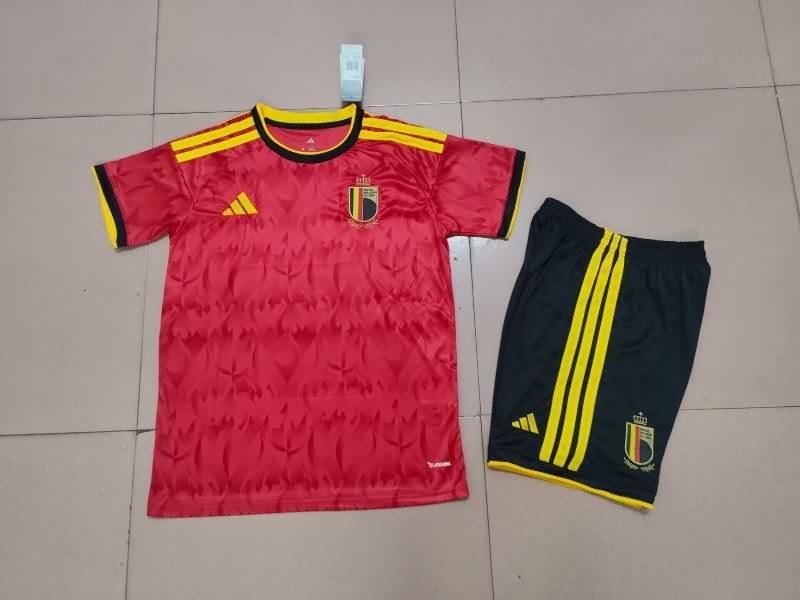 2026 Belgium Home Soccer Jersey
