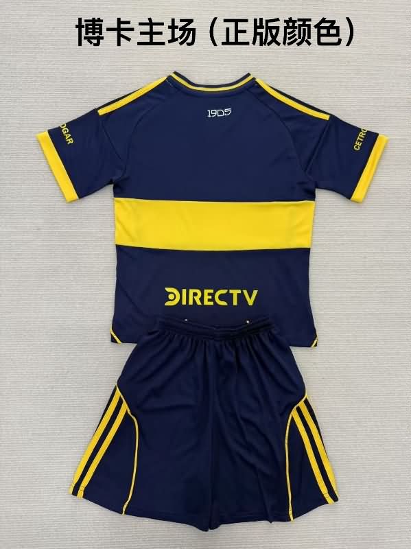 25/26 Boca Juniors Home Soccer Jersey