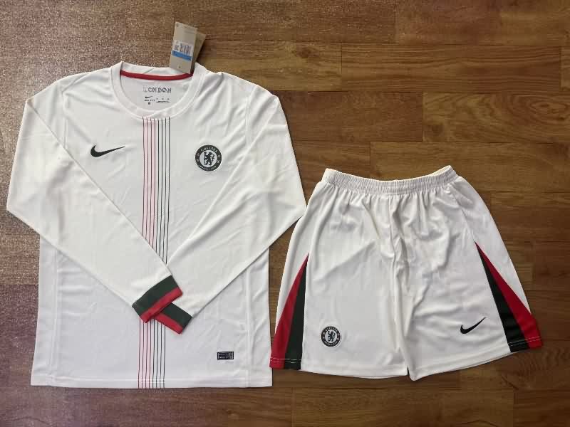 25/26 Chelsea Away Long Sleeve Soccer Jersey